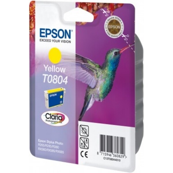 EPSON T0804 YELLOW-FOR USE IN EPSON P50/PX660
