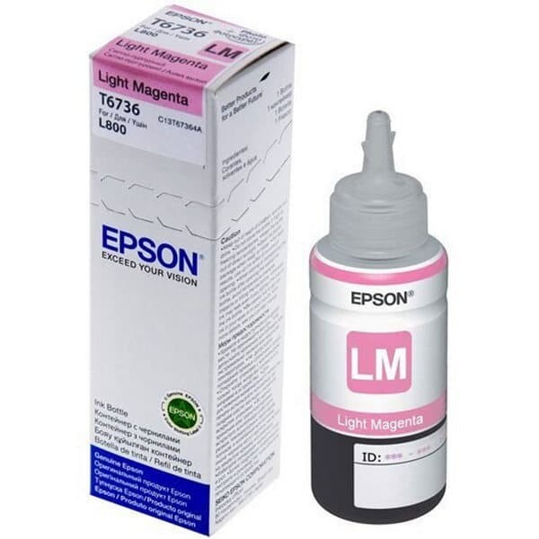 EPSON T6736 Light MAGENTA-FOR USE IN EPSON L800