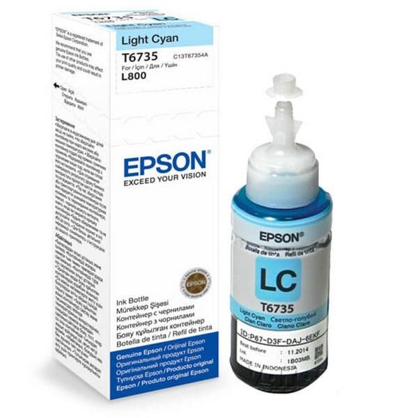 EPSON T6735 Light CYAN-FOR USE IN EPSON L800