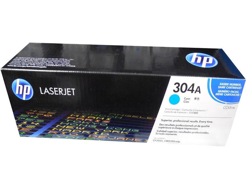 HP CC531 CYAN-HP 304A