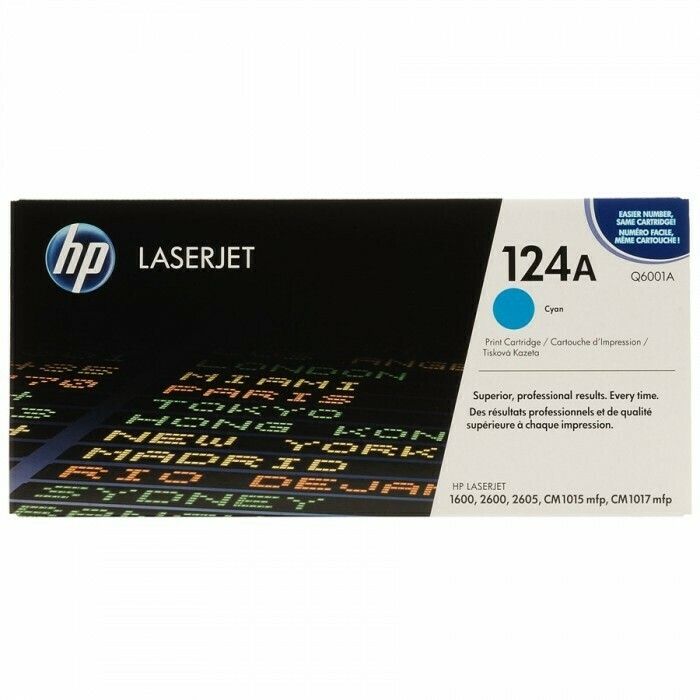 HP Q6001A CYAN-HP 124A