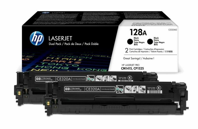 HP CE320 BLACK