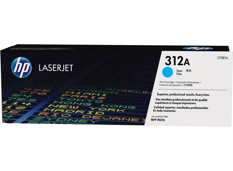 HP CF381A CYAN-HP 312A