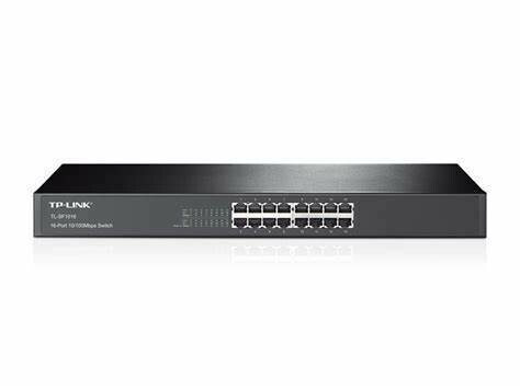 TP Link TL-SF1016, 16-Port 10/100Mbps   Desktop / Rackmount  Switch     ( 1 UNIT)