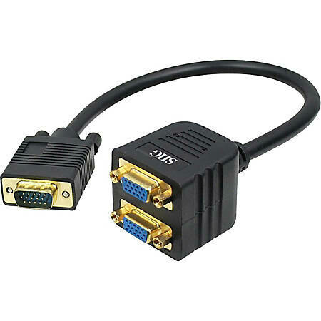 1 FT VGA to X2 VGA Splitter