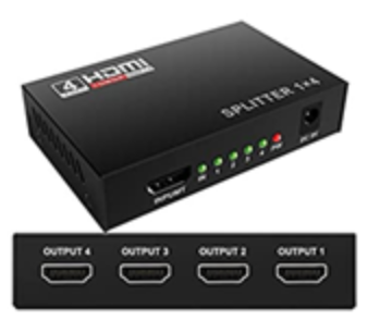 HDMI 1080P 4 WAY SPLITTER