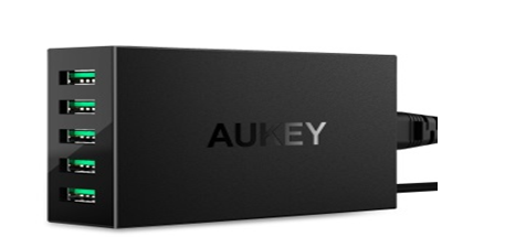 AUKEY-5-Port USB Charging Station