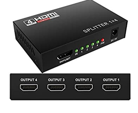 HDMI 1080P 4 WAY SPLITTER
