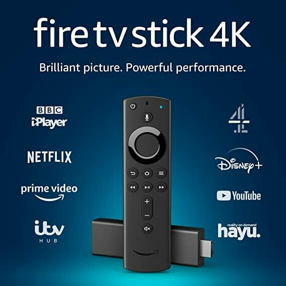 Fire TV Stick 4K Ultra HD with Alexa Voice Remote | streaming media player