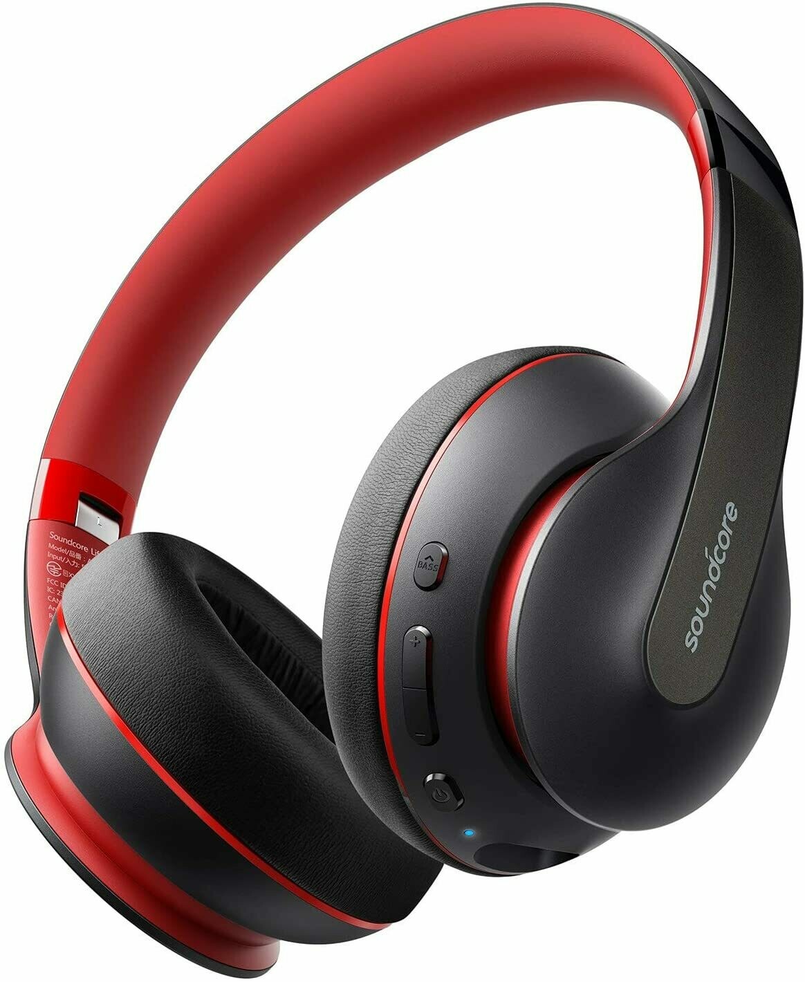 Anker Soundcore Life Q10 Wireless Bluetooth Headphones, Over Ear and Foldable, Hi-Res Certified Sound, 60-Hour Playtime and Fast USB-C Charging, Deep Bass, AUX Input.