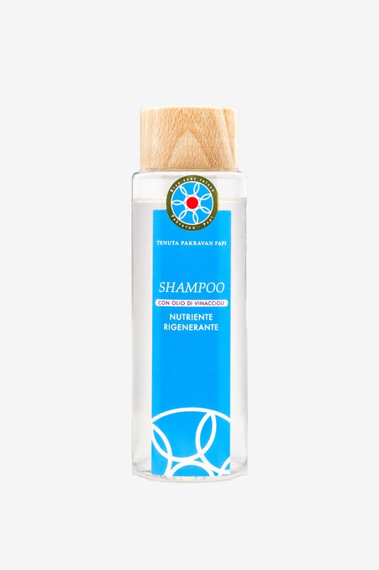 Frequent use Shampoo with grape seed oil