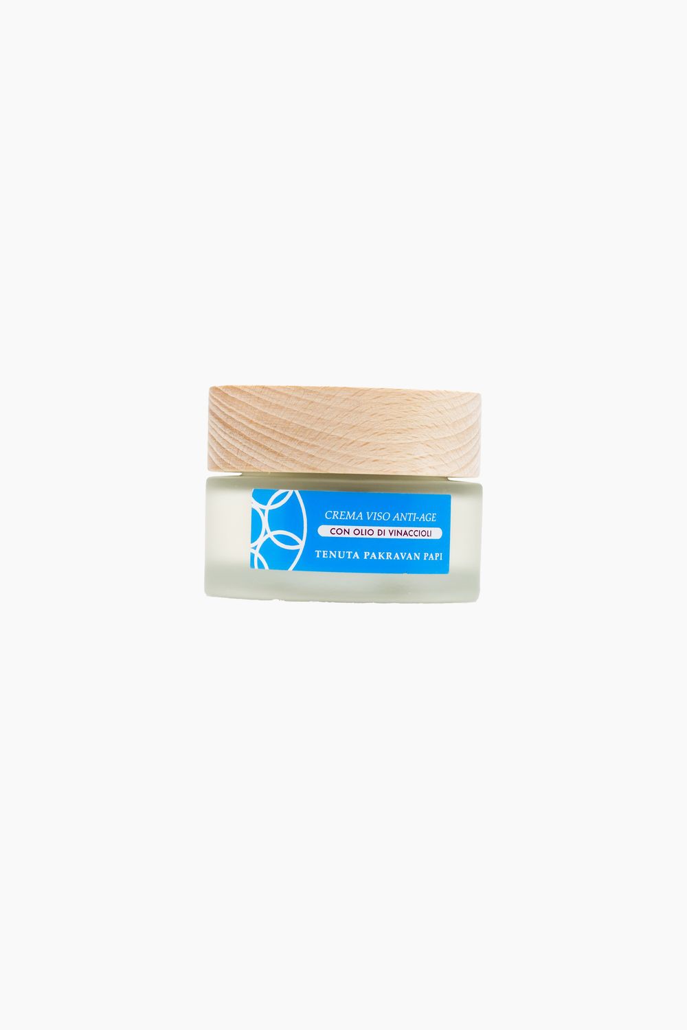 Anti-aging face cream with grape seed oil