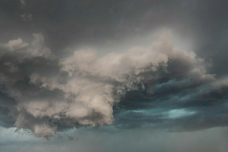 ado ~ stormy sky photography art multi-size wall decor print