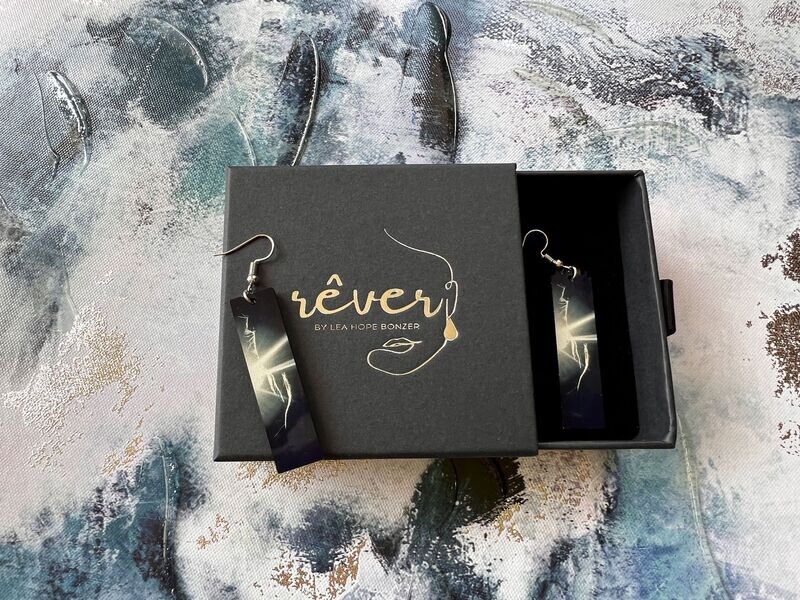 stallion flickers  ~ dangling earrings