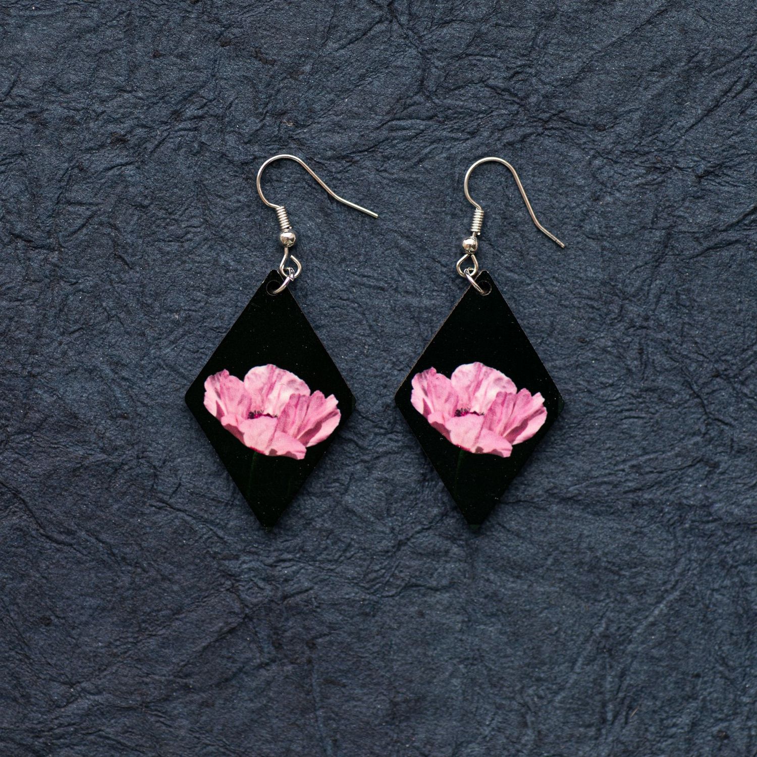 molten - diamond ~ dangling earrings