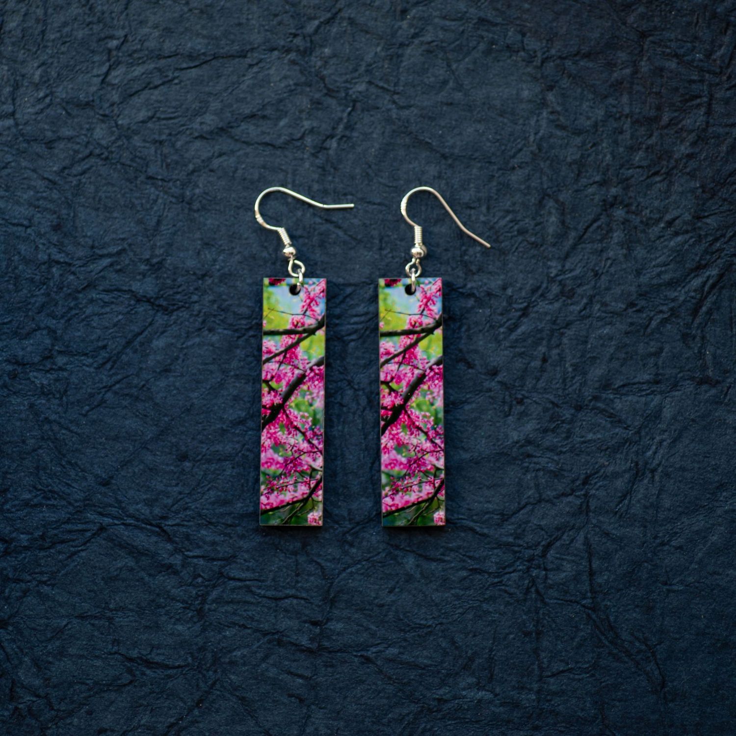 cherry bloosom  ~ dangling earrings