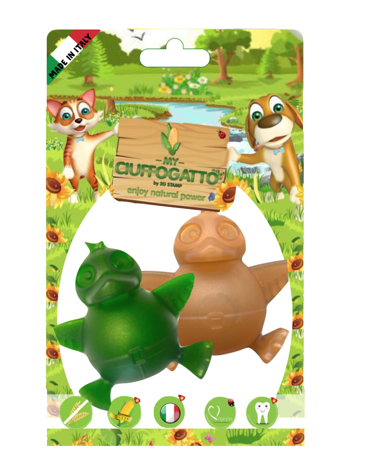 Gioco Indistruttibile Per Cani My Ciuffogatto - Naturale, Biodegradabile, Made In Italy - Foto 8