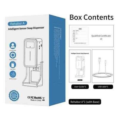 Rehabor A Dispenser (Temperature reader with automated dispenser)