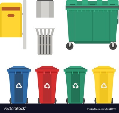 GARBAGE BINS