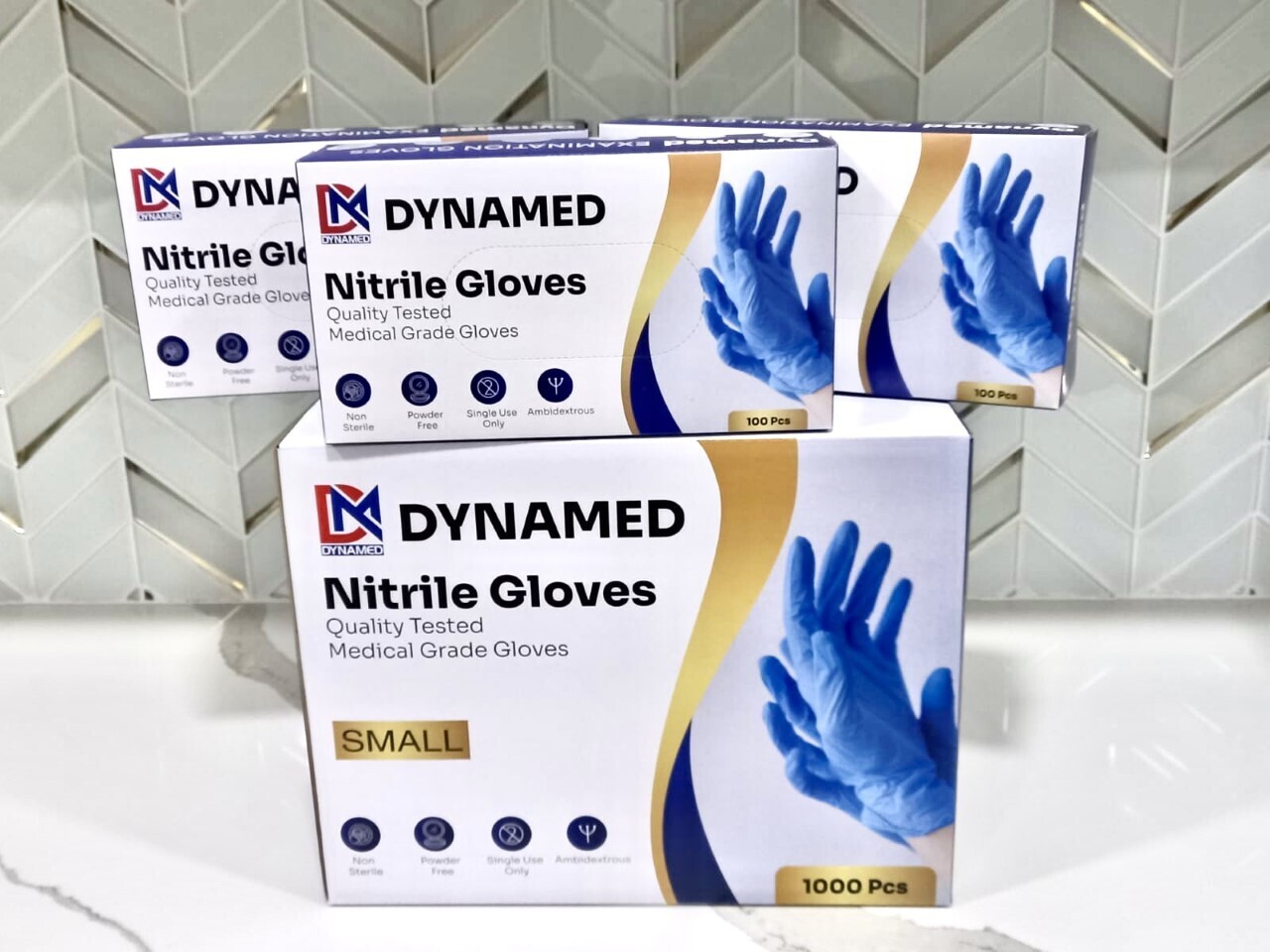 Blue Nitrile Gloves
