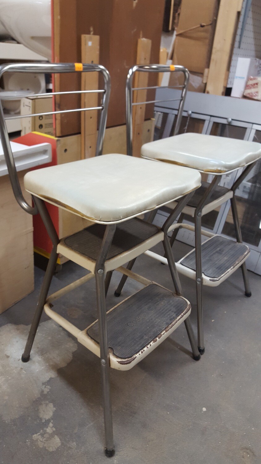 Vintage Cosco Kitchen Stool (O)