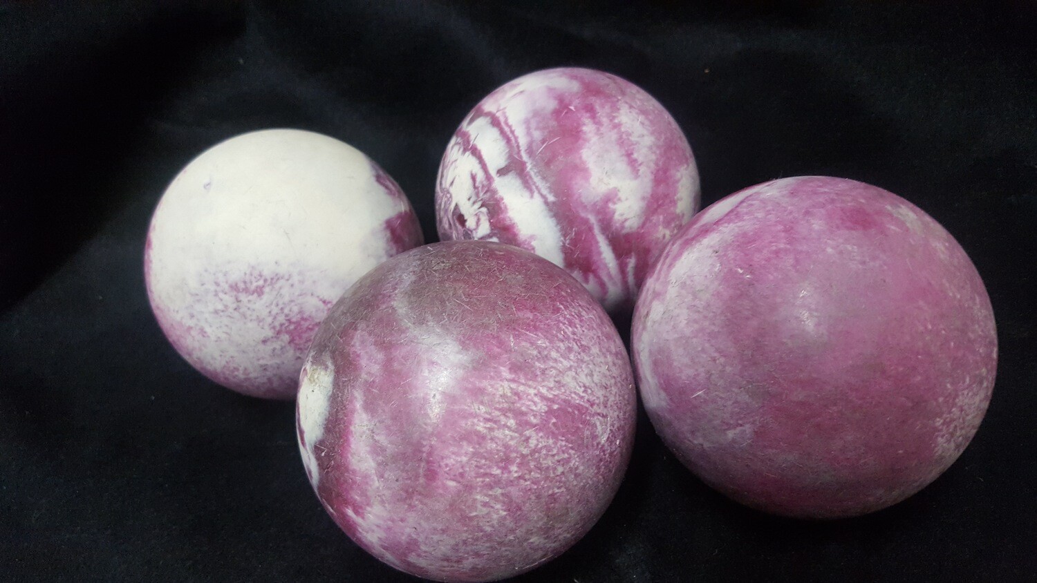 Vintage Candlepin Bowling Balls