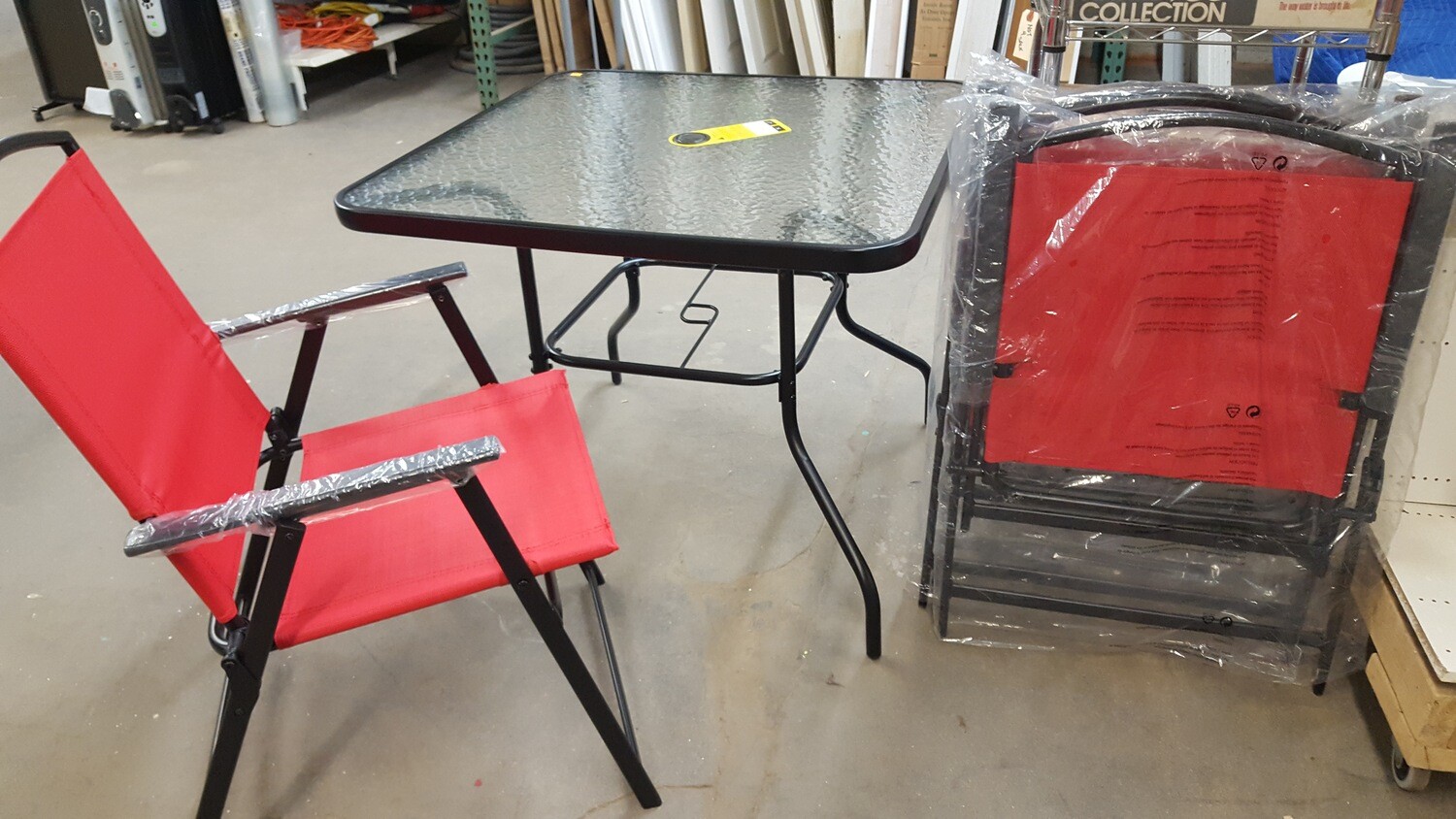 5piece Folding Patio Dining Set NEW (O)