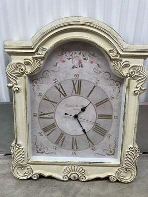Decorative Wall Clock with roses #2314