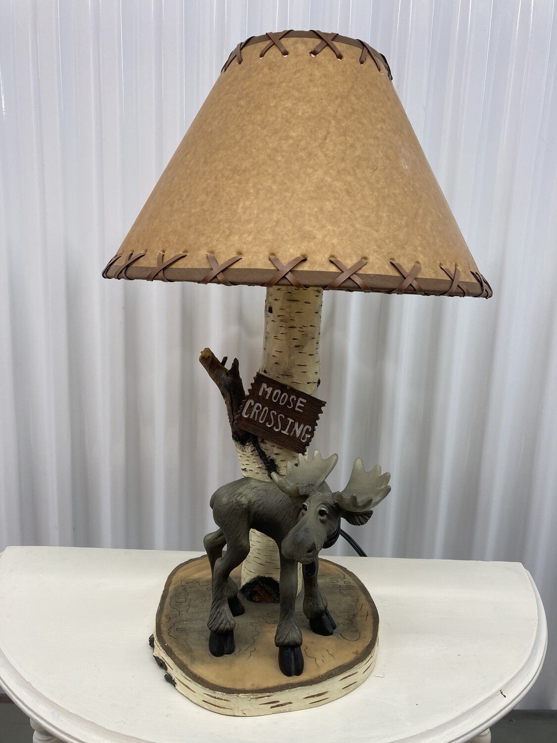 Table Lamp, "Moose Crossing" #2314