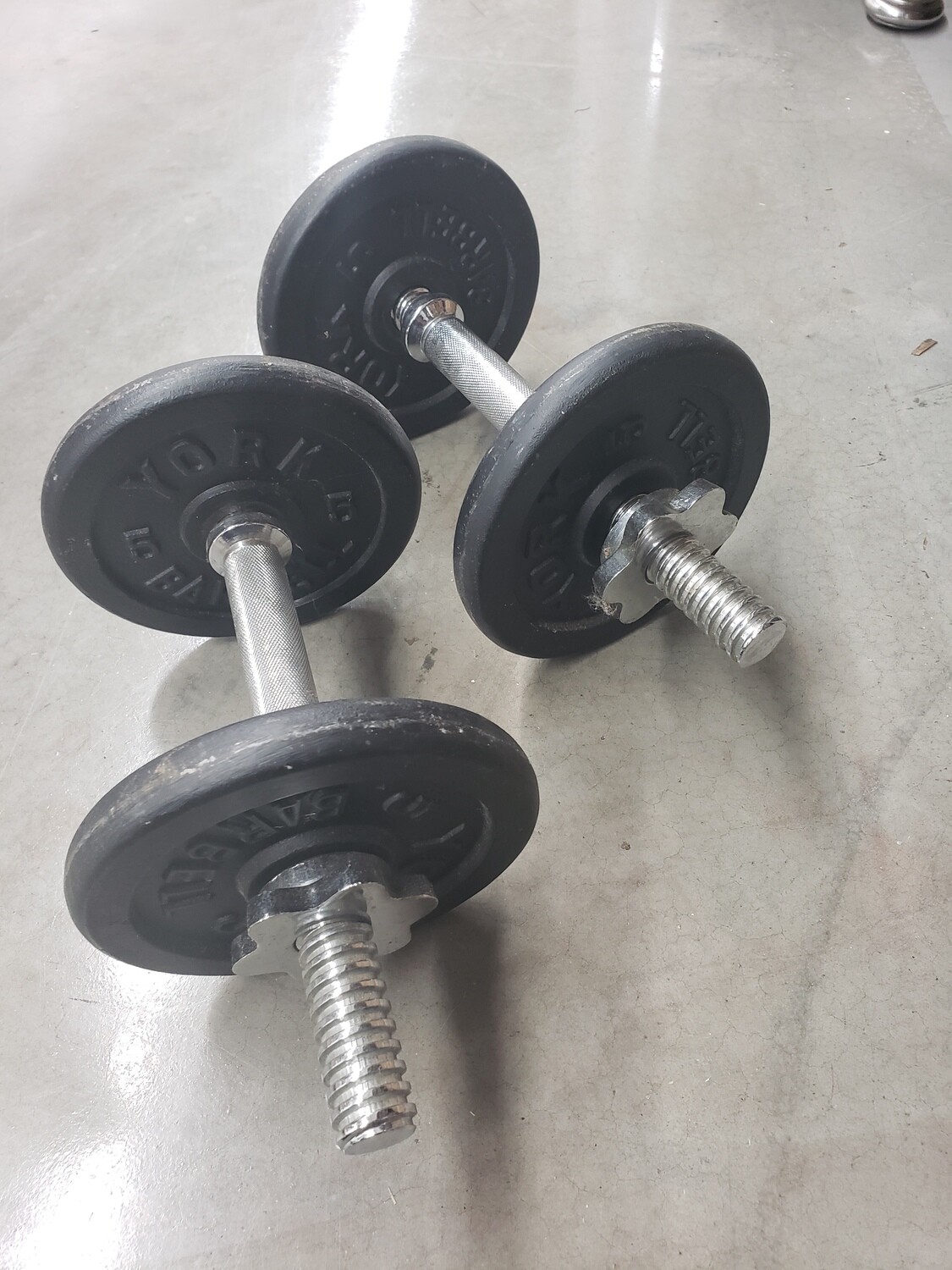 Set of 10 lb. weights #2114