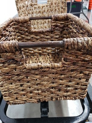 Rectangular Seagrass Baskets, pair #2314