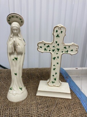 Irish-themed Cross and Prayer figurine #2314