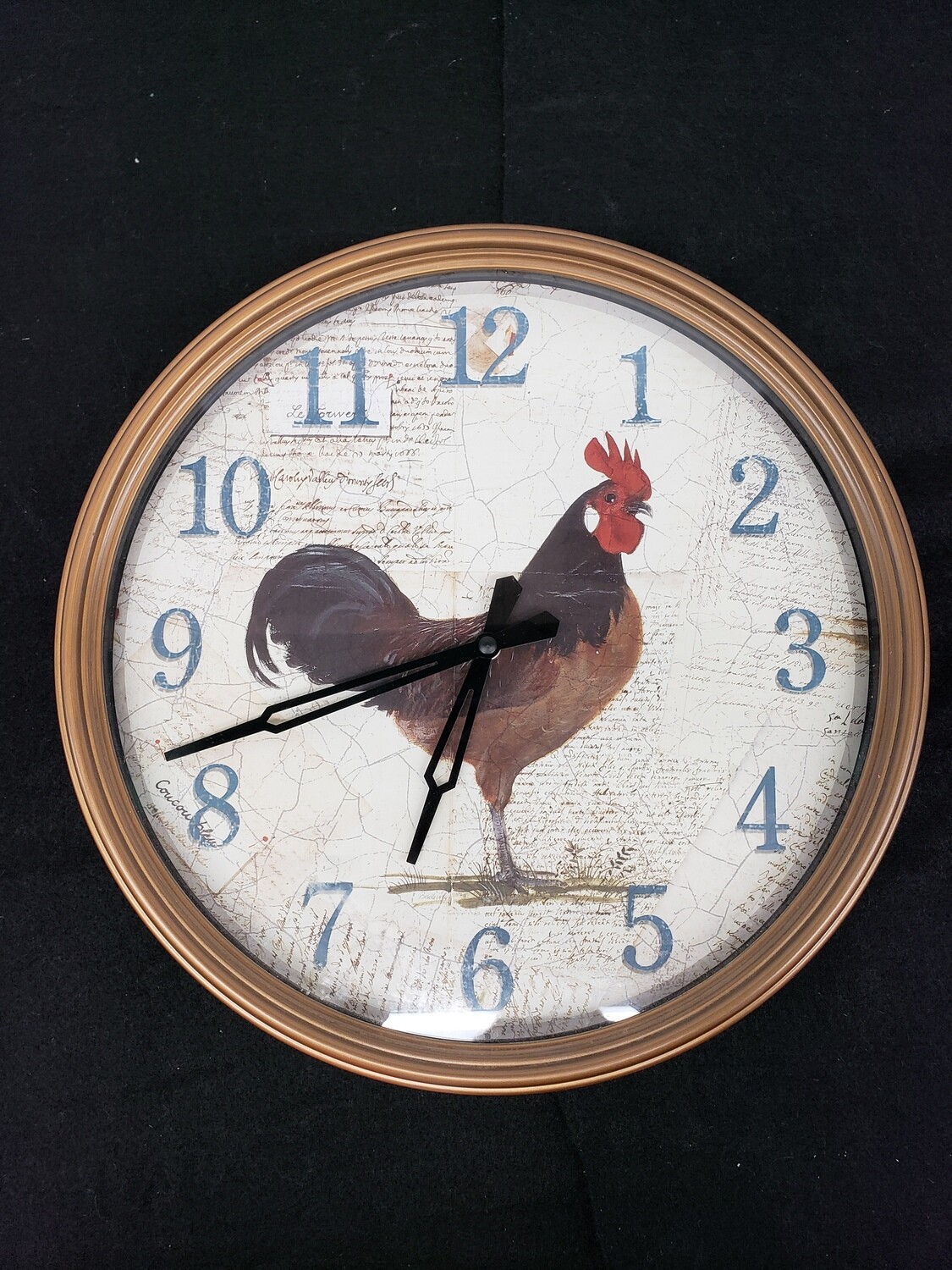 Rooster Wall Clock #2314