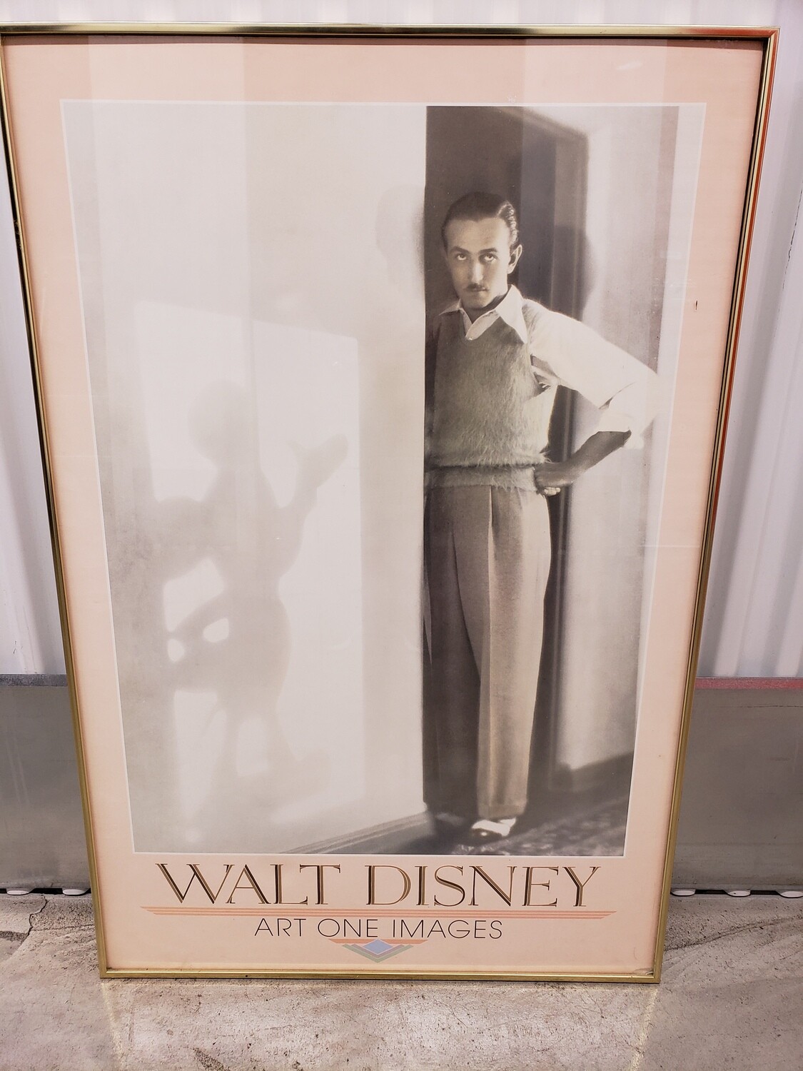 Framed Poster: Walt Disney 24x36 #2314