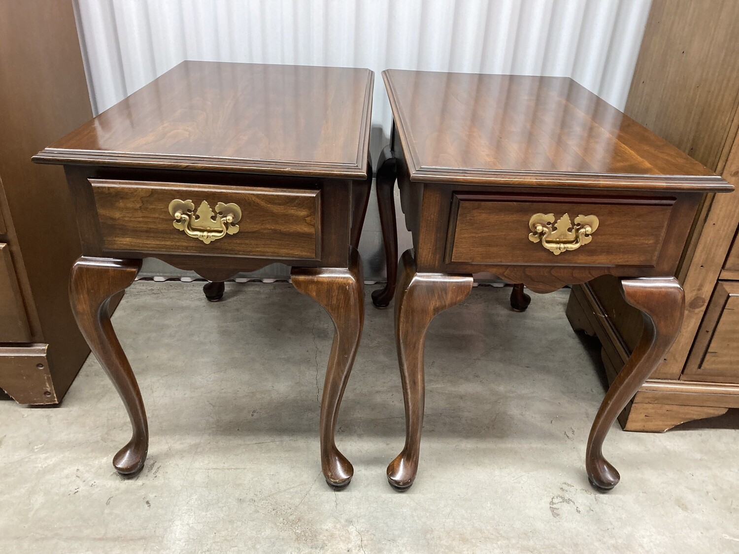 Cherry End Table Set by Harden 2198