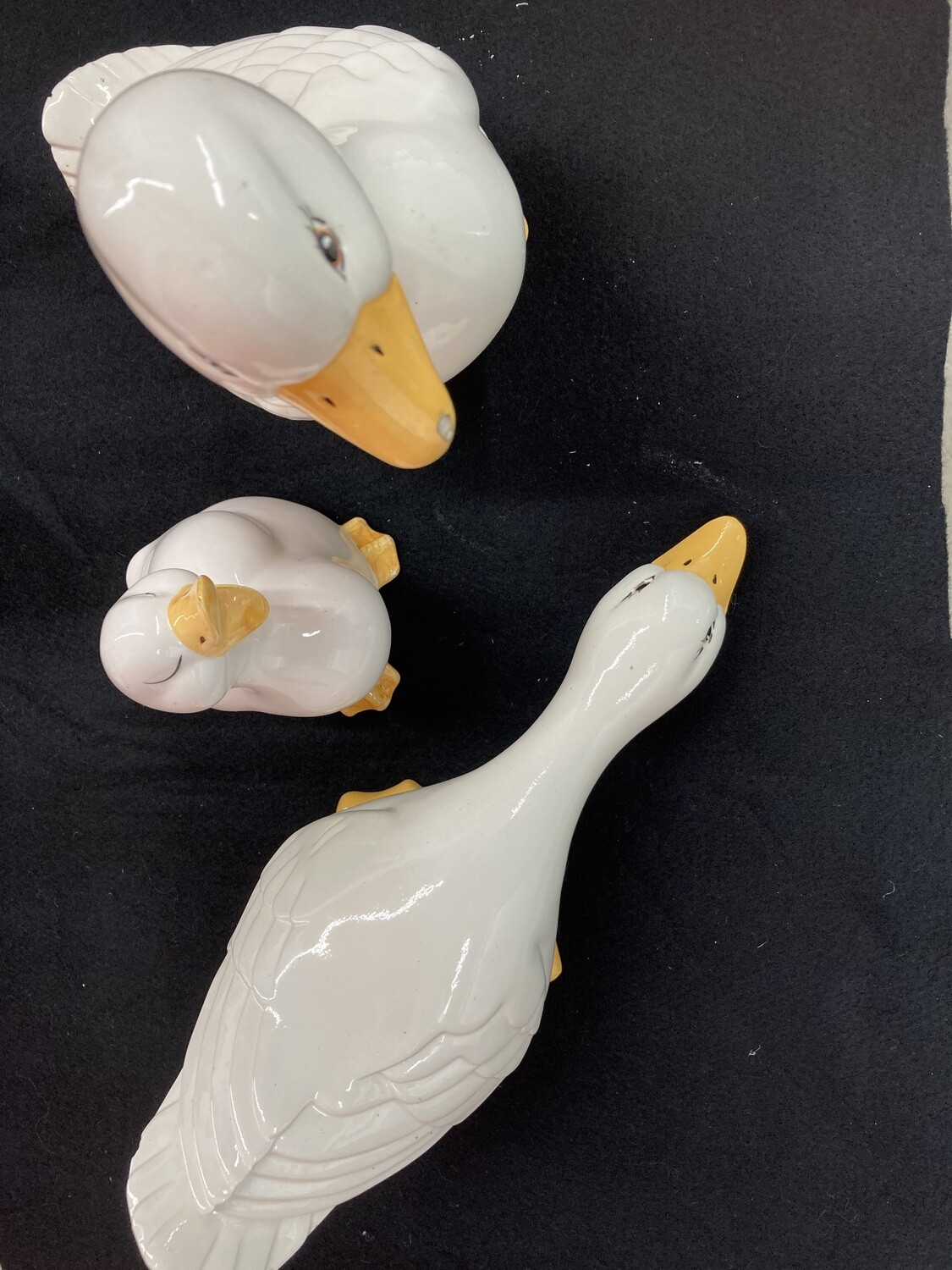 3 Ceramic Ducks #2314