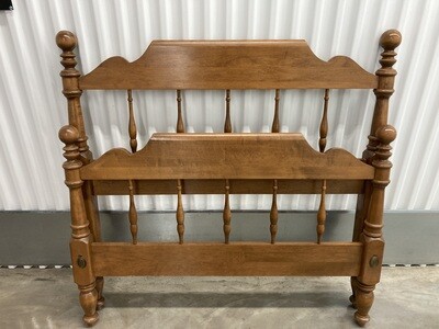 Vintage Maple Twin Bed #2114