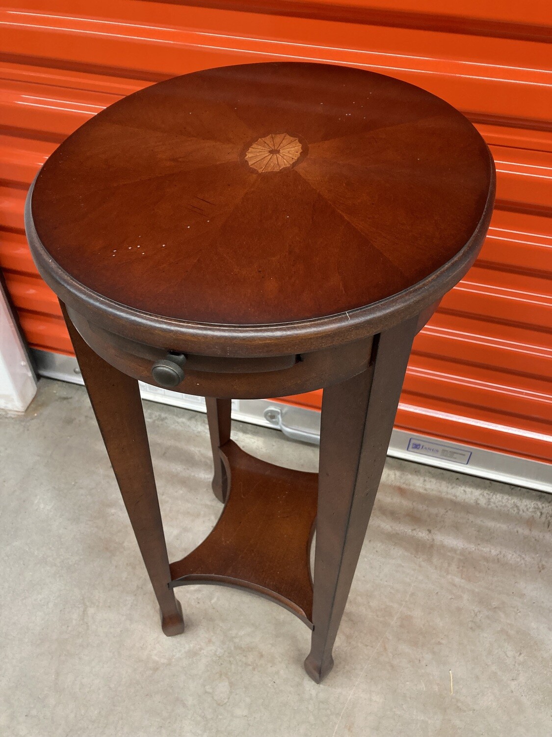 Oval Cherry Accent Table, beautiful! #2118
