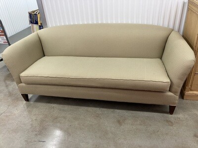 Light Sage Green Sofa, nice shape! # 2214
