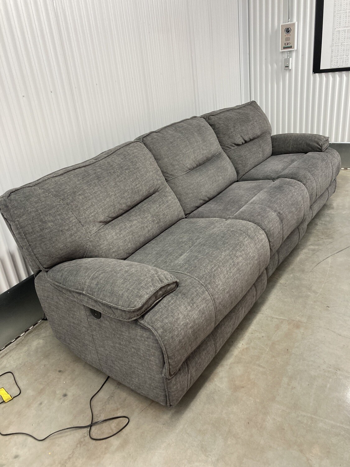 Power Reclining Sectional Sofa, gray #1365