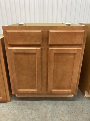 30" Kitchen Base Cabinet w/ 2 drawers, lightly used 2003