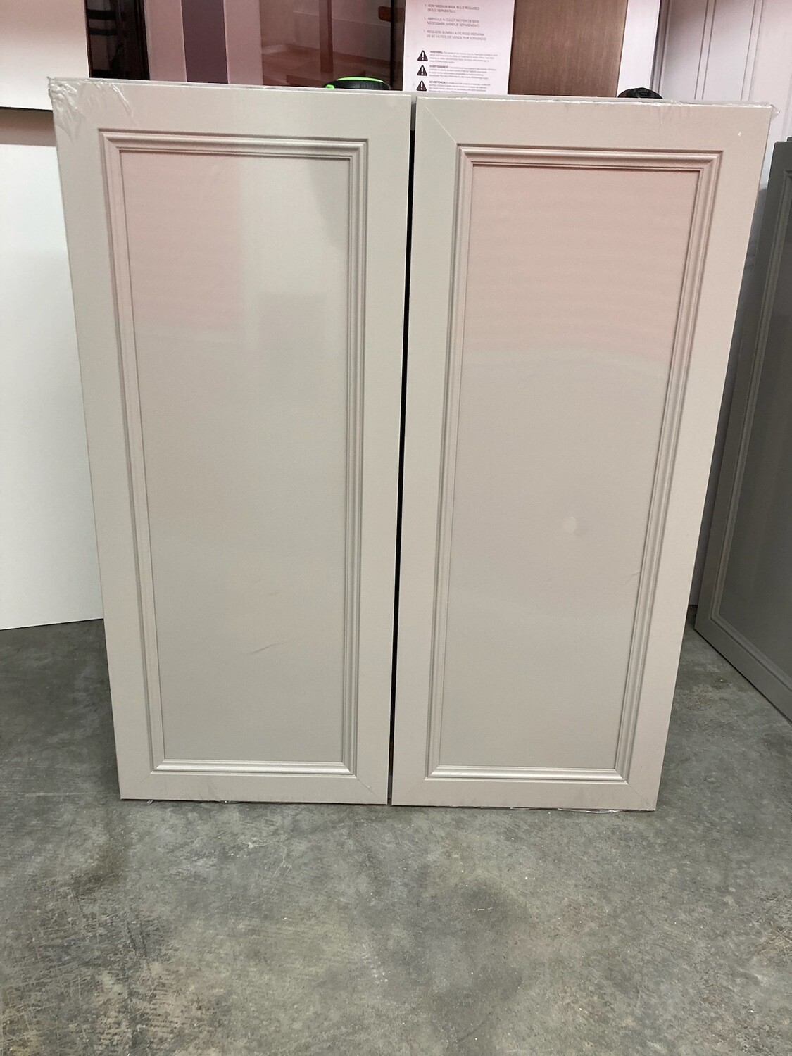 New Wall Cabinet, Arcadia white 30x36 #1149