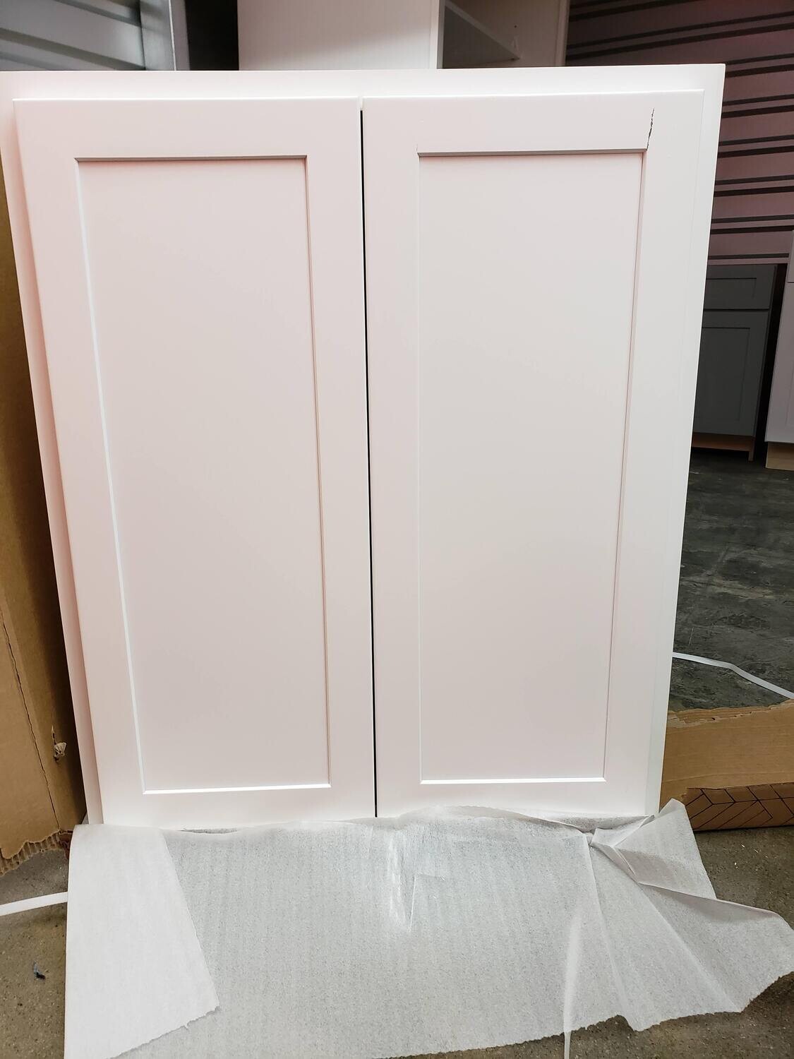 NEW Kitchen Wall Cabinet, white 30x36x12D #1266