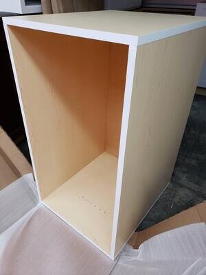 NEW Cabico "Farm Box" Cabinet, white 36Wx20Hx24D #1266