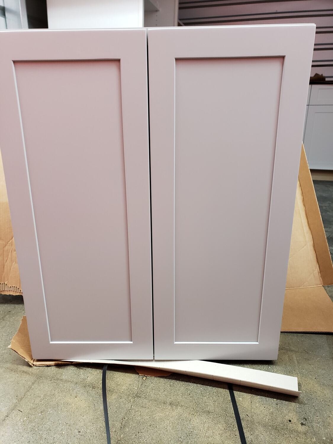 13 - New Kitchen Wall cabinet, gray 30x36 #1266