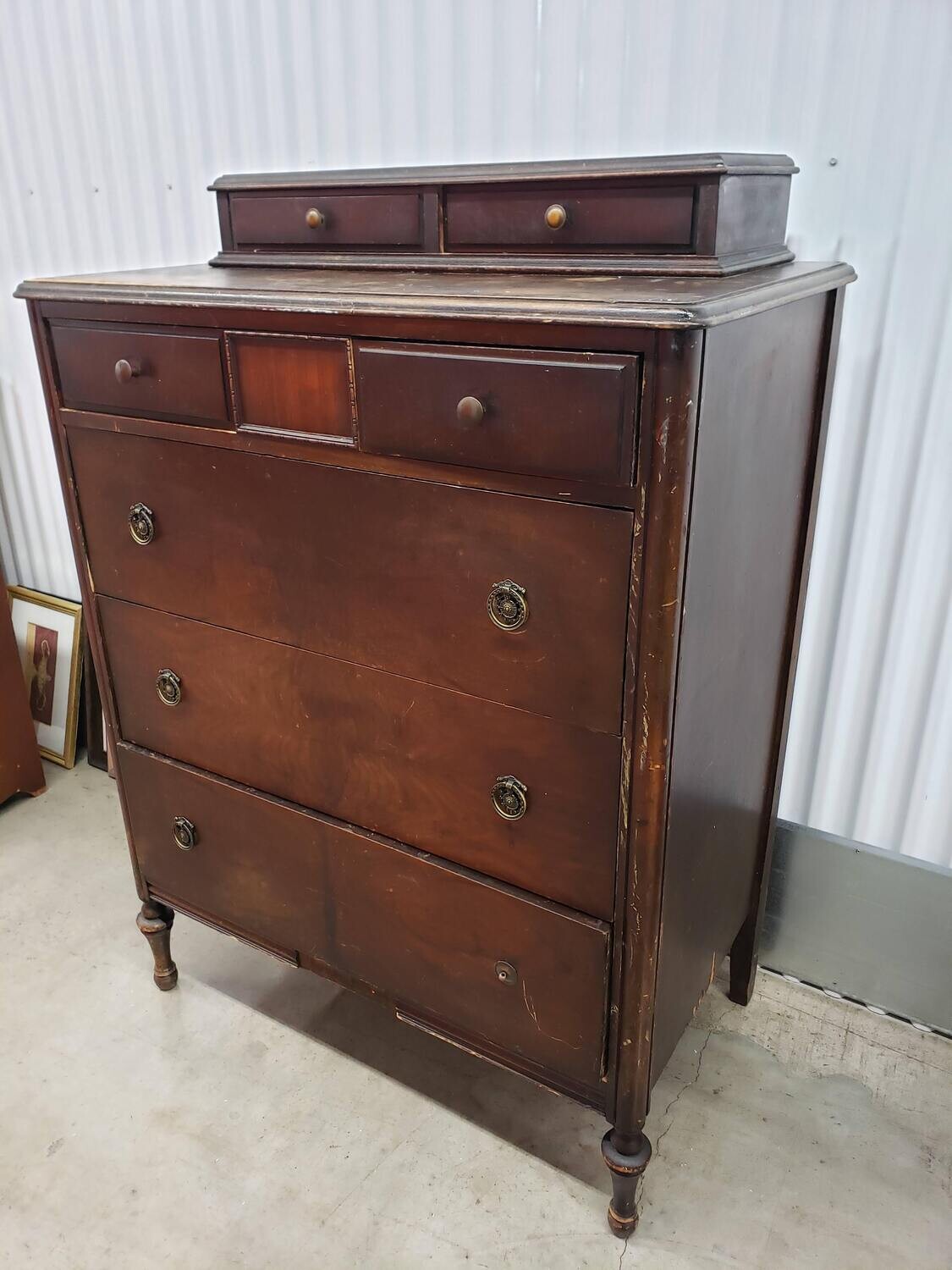 Antique Dresser with 3 deep drawers, Make-over Project! #2322