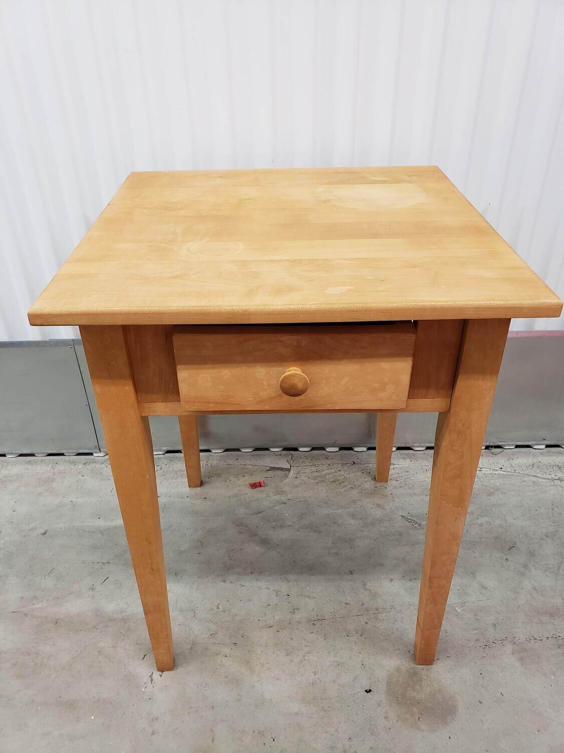 Shaker-style End Table, natural finish #2009