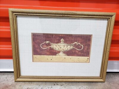 Gold Framed Art by Jacques Lamy #2314