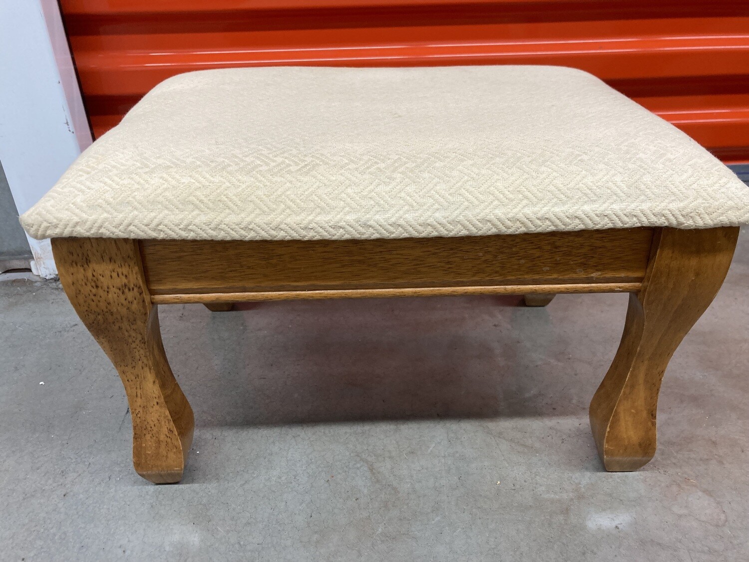 Beige Footstool #2314