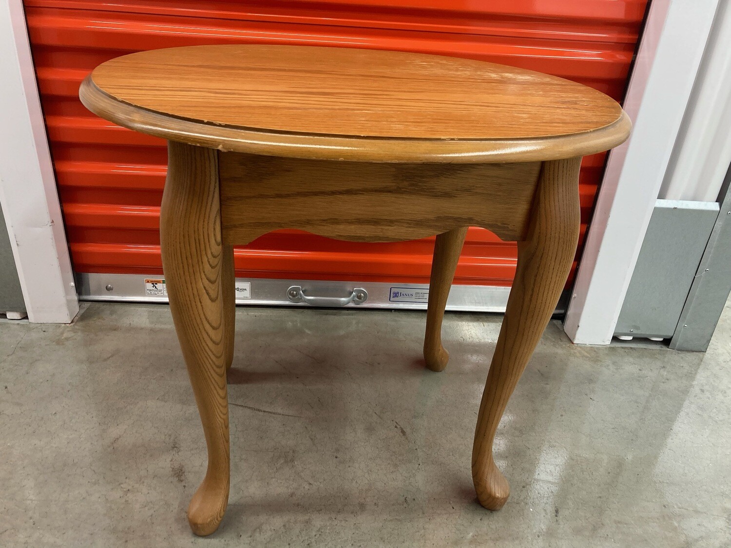 Oak Oval End Table, DIY project! #2213